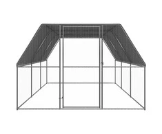 Lauko narvas viščiukams, 3x6x2m, galvanizuotas plienas