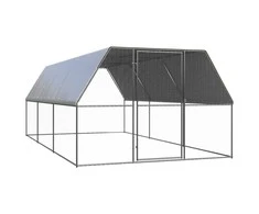 Lauko narvas viščiukams, 3x6x2m, galvanizuotas plienas