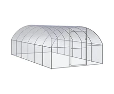 Lauko narvas viščiukams, 3x6x2m, galvanizuotas plienas