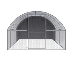 Lauko narvas viščiukams, 3x6x2m, galvanizuotas plienas