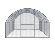 Lauko narvas viščiukams, 3x6x2m, galvanizuotas plienas
