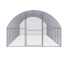 Lauko narvas viščiukams, 3x8x2m, galvanizuotas plienas