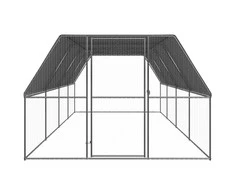 Lauko narvas viščiukams, 3x8x2m, galvanizuotas plienas