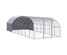 Lauko narvas viščiukams, 3x8x2m, galvanizuotas plienas