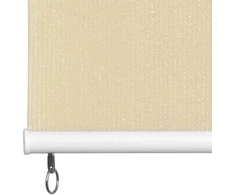 Lauko roletas, 105 (plotis) x 140 (aukštis) cm, kreminės spalvos