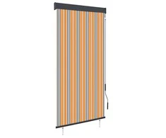 Lauko roletas, geltonos ir mėlynos spalvų, 100x250cm
