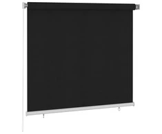 Lauko roletas, juodos spalvos, 160x140cm