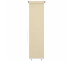 Lauko roletas, kreminės spalvos, 60x230cm, HDPE
