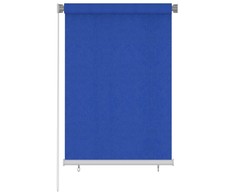 Lauko roletas, mėlynos spalvos, 100x140cm, HDPE