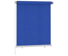 Lauko roletas, mėlynos spalvos, 120x140cm, HDPE