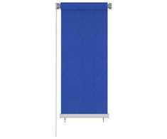 Lauko roletas, mėlynos spalvos, 60x140cm, HDPE