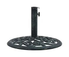 Lauko skėčio pagrindas, žalios spalvos, 9kg, 40cm, ketus