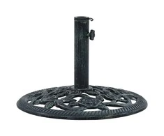 Lauko skėčio pagrindas, žalios spalvos, 9kg, 40cm, ketus