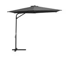 Lauko skėtis su plieniniu stulpu, antr. sp., 300 cm