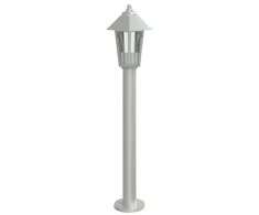Lauko šviestuvai, 3vnt., sidabriniai, 80cm, plienas