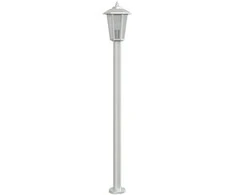 Lauko šviestuvas, 3vnt., sidabrinė, 120cm, nerūdijantis plienas