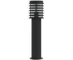 Lauko šviestuvas, juodos spalvos, 60cm, nerūdijantis plienas