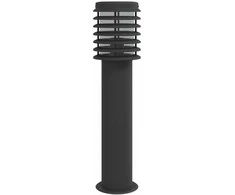 Lauko šviestuvas, juodos spalvos, 60cm, nerūdijantis plienas