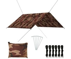 Lauko tentas, kamufliažinis, 3x2,85m