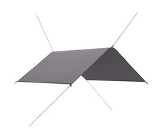 Lauko tentas, pilkos spalvos, 3x2,85m
