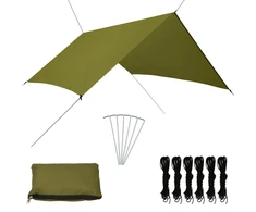 Lauko tentas, žalios spalvos, 3x2,85m