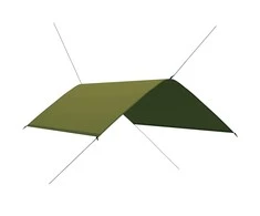 Lauko tentas, žalios spalvos, 3x2m