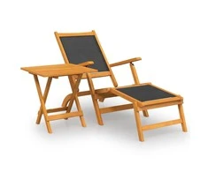 Sofa Lauko terasos kėdė su staliuku, akacijos masyvas ir tekstilenas