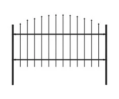 Lauko tvora su iečių viršug., juoda, (1-1,25)x1,7m, plienas