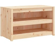 Lauko virtuvės spintelė, 106x55x64cm, pušies medienos masyvas