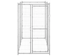 Lauko voljeras šunims, 110x220x180cm, galvanizuotas plienas