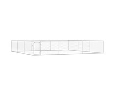 Lauko voljeras šunims, 6x6x1m, galvanizuotas plienas
