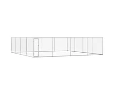 Lauko voljeras šunims, 760x760x185cm, galvanizuotas plienas