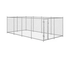 Lauko voljeras šunims, 7,6x3,8x1,9m