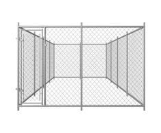 Lauko voljeras šunims, 7,6x3,8x1,9m