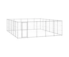 Lauko voljeras šunims, galvanizuotas plienas, 36,3m²