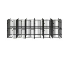 Lauko voljeras šunims, plienas, 11,06m²
