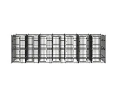 Lauko voljeras šunims, plienas, 12,9m²