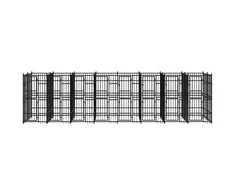 Lauko voljeras šunims, plienas, 14,75m²