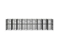 Lauko voljeras šunims, plienas, 16,59m²