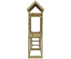 Lauko žaidimų aikštelės komplektas, 53x110x214cm, pušis