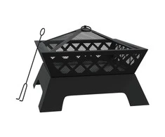 Laužavietė su žarstekliu, 50cm, plienas, XXL
