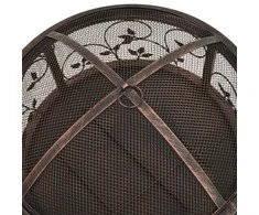 Laužavietė su žarstekliu, 67,5cm, plienas, kaimiška, XXL