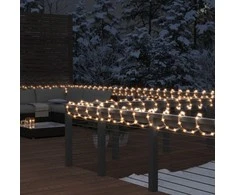 LED juosta su 1200 šiltos baltos spalvos LED, 50m, PVC