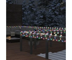 LED juosta su 240 įvairių spalvų LED, 10m, PVC
