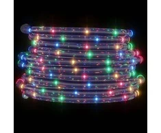LED juosta su 480 įvairių spalvų LED, 20m, PVC
