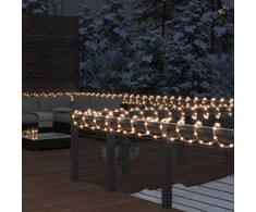 LED juosta su 480 šiltos baltos spalvos LED, 20m, PVC