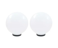 LED lempos, rutulio formos, 2vnt., sferinės, 30cm, PMMA