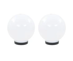 LED lempos, rutulio formos, 2vnt., sferiniai, 20cm, PMMA