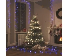 LED lempučių girlianda, 100m, PVC, 1000 mėlynos spalvos LED
