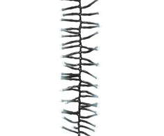 LED lempučių girlianda, 17m, PVC, 2000 šaltų baltų LED, tanki